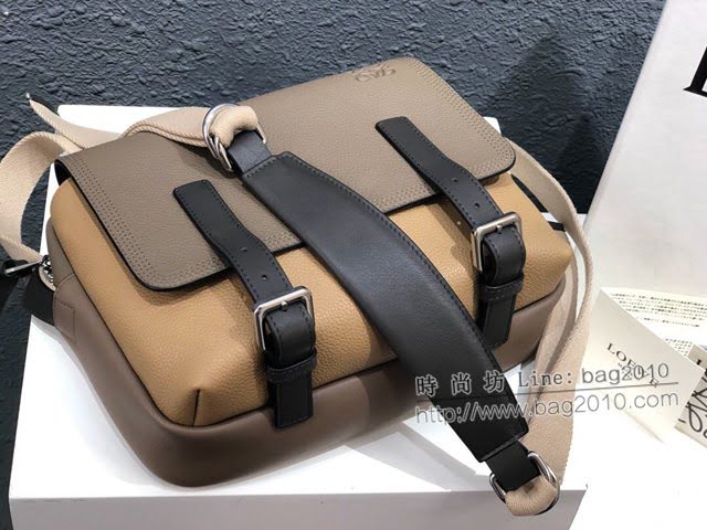 LOEWE新款包包 羅意威military messenger經典信使包 羅意威小挎包 11358  tcl1410